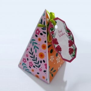 طرح الگوی آماده باکس هدیه فانتزی کد 1103