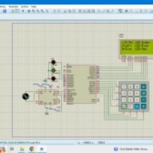 پک 3 پروژه میکروکنترلری Keypad با Proteus و CodeVision (همراه با شبیه‌سازی و سورس کد)