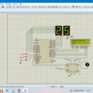 پک 2 پروژه میکروکنترلری کنترل موتور با Proteus و CodeVision (همراه با شبیه‌سازی و سورس کد)