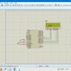 پک 4 پروژه میکروکنترلری نمایشگر با Proteus و CodeVision (همراه با شبیه‌سازی و سورس کد)