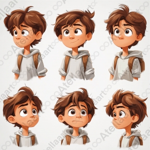 دانلود کاراکتر کارتونی برای انیمیشن و موشن گرافیک 18