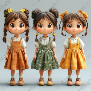 دانلود کاراکتر کارتونی برای انیمیشن و موشن گرافیک 13