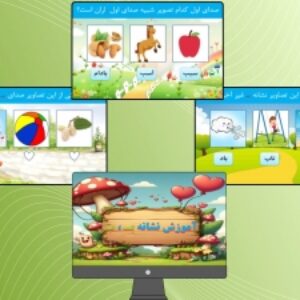 دانلود پاورپوینت آموزش نشانه بـ، ب برای دانش آموزان کلاس اول ابتدایی
