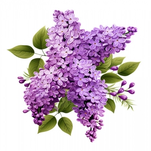 وکتور گل سنبل png