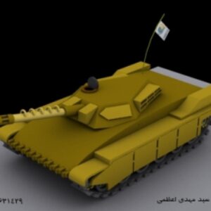 فایل لایه باز تری دی مکس 2 (تانک جنگی)