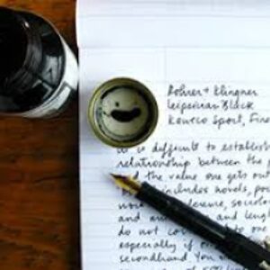 جوهر آبی سیاه برای نوشتن