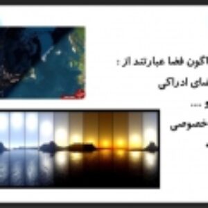 پاور پوینت جامع و مصور فضا و شناخت عرصه های آن