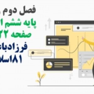 پاورپوینت آموزش مجازی ریاضی ششم دبستان | فصل 2: کسر