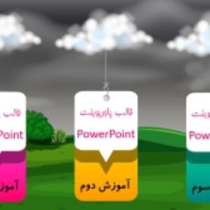 قالب ابری قابل ویرایش پاورپوینت