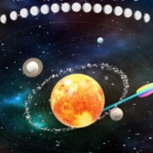 قالب پاورپوینت حرکت ماه در29 شب