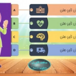 قالب های پاورپوینت قابل ویرایش فهرست واکنشی