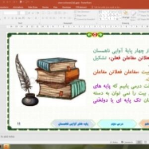 پاورپوینت درس 2 علوم و فنون ادبی پایه دوازدهم انسانی: پایه‌های آوایی ناهمسان