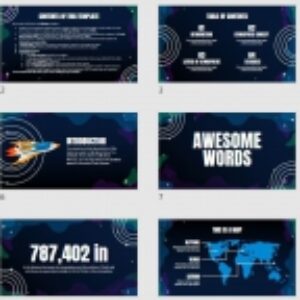 قالب پاورپوینت  تدریس فضای زمین