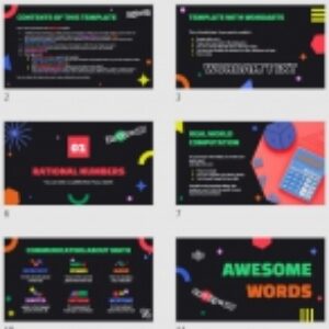 تم پاورپوینت تدریس ریاضی