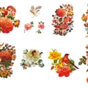 تصاویر گل و مرغ اسلیمی و مینیاتوری با فرمت png
