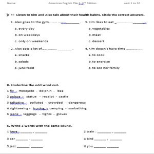 فاینال امریکن فایل American English File 2