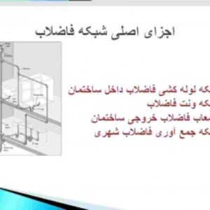 دانلود پاورپوینت تاسیسات ودفع فاضلاب ساختمان