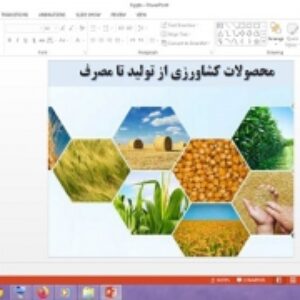 پاورپوینت درس 6 مطالعات اجتماعی پایه ششم محصولات کشاورزی از تولید تا مصرف