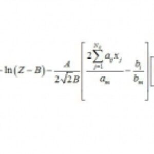 اثبات رابطه ضریب فوگاسیته (Fugacity Coefficient) اجزا مخلوط با معادلات حالت اس آر کی و پنگ رابینسون