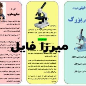 دانلود بروشور 6 تکه در مورد خیلی بزرگ خیلی کوچک درس دهم علوم ششم ابتدایی