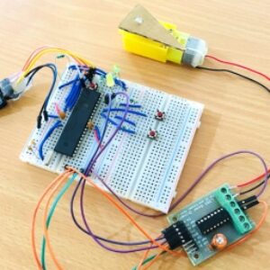 ارتباط موتور DC با میکروکنترلر AVR Atmega16