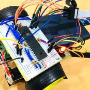 ربات تعقیب کننده خط با استفاده از میکروکنترلر AVR ATmega16