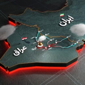نقشه سه بعدی مسیر های پیاده روی اربعین