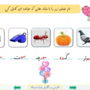 پاورپوینت درس 4 فارسی و نگارش پایه اول دبستان (ابتدائی): نشانه ی « او و »