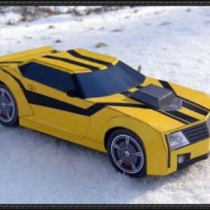 ماکت اتومبیل camaro بساز