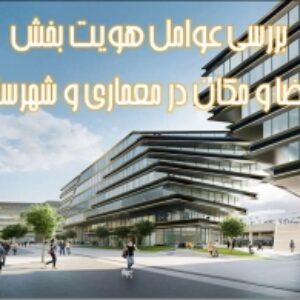 پاورپوینت بررسی عوامل هويت بخش فضا و مکان در معماری و شهرسازی - 106 اسلاید
