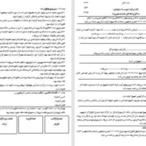 نمونه قرارداد کار با مدت معین کارفرما و کارگر