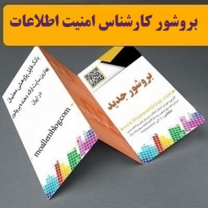 بروشور کارشناس امنیت اطلاعات