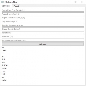 Sizing K.O. Drum Flare Software (نرم افزار سایزینگ درام فلر)