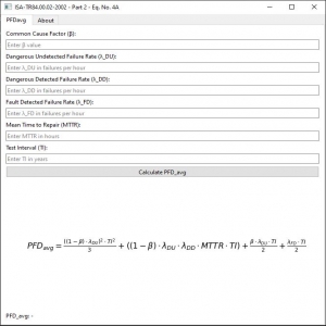 نرم افزار محاسبه ی ISA-TR84.00.02-2002 - Part 2 - Eq - No - 4A