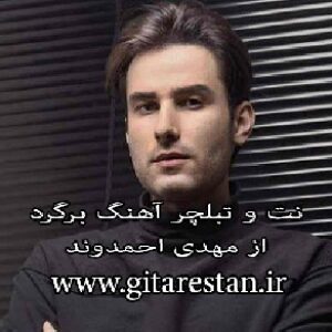 دانلود نت و تبلچر آهنگ برگرد از مهدی احمدوند
