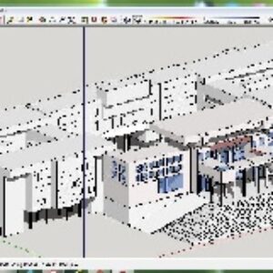 مدل 3 بعدی ساختمان اداری B6 ...........شامل (تنها) فایل 3 بعدی اسکچاپ
