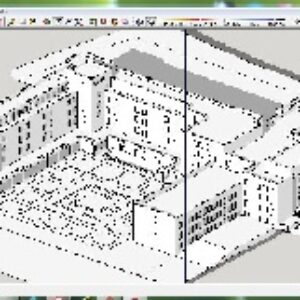 مدل 3 بعدی ساختمان اداری B8 ...........شامل (تنها) فایل 3 بعدی اسکچاپ