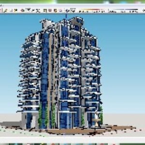 مدل 3 بعدی آپارتمان N7 ...........شامل (تنها) فایل 3 بعدی اسکچاپ