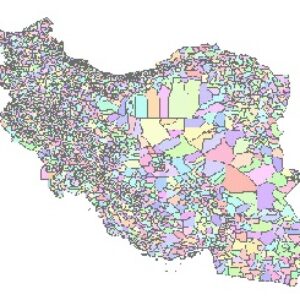 دانلود شیپ فایل و لایه GIS دهستان های کل کشور به همراه اسامی آنها