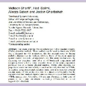 دانلود نقد و بررسی مقاله VMM detection using privilege rings and benchmark execution times