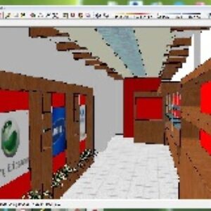 استند 3 بعدی   .......... C7 ........... شامل (تنها) فایل 3 بعدی اسکچاپی