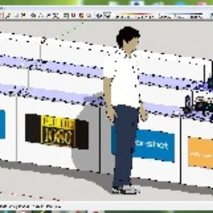 استند 3 بعدی   .......... C8 ........... شامل (تنها) فایل 3 بعدی اسکچاپی