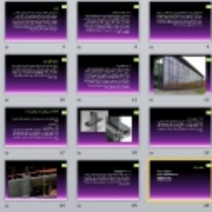 پاورپوینت بررسی نمای کرتین وال - 27 اسلاید
