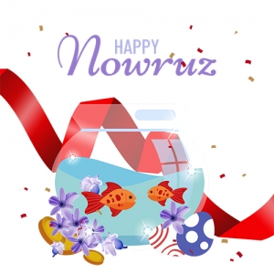 وکتور png تبریک نوروز
