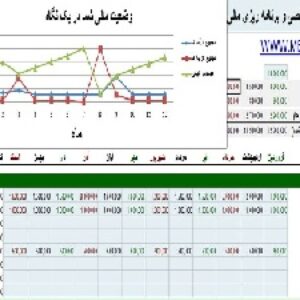 قالب اکسل (Excel) بودجه ریزی شخصی و مدیریت مالی فردی همراه با نمودار و راهنمای فارسی