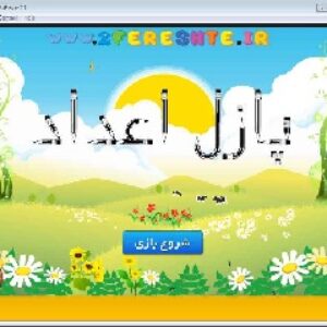 پازل آموزشی اعداد(پیش دبستانی)