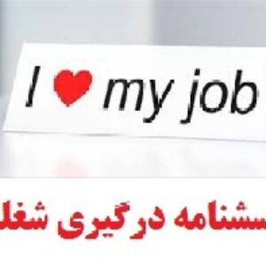 پرسشنامه درگیری شغلی