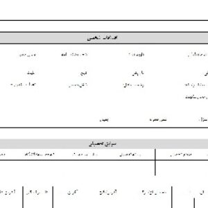 25فرم کامل و قابل ویرایش و چاپ نمونه فرم رزومه کاری سابقه کار برای استخدام در شرکت ها و سازمان ها  با فرمت ورد به صورت (Word)1 صفحه با قابليت چاپ و ویرایش متن رزومه