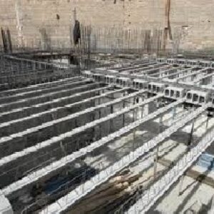 عکس اجرای سقف تیرچه بلوک