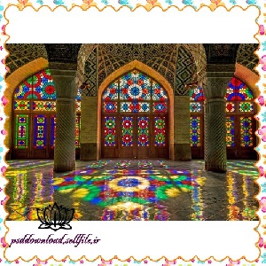 تصویر با کیفیت از مسجد زیبای نصیرالملک